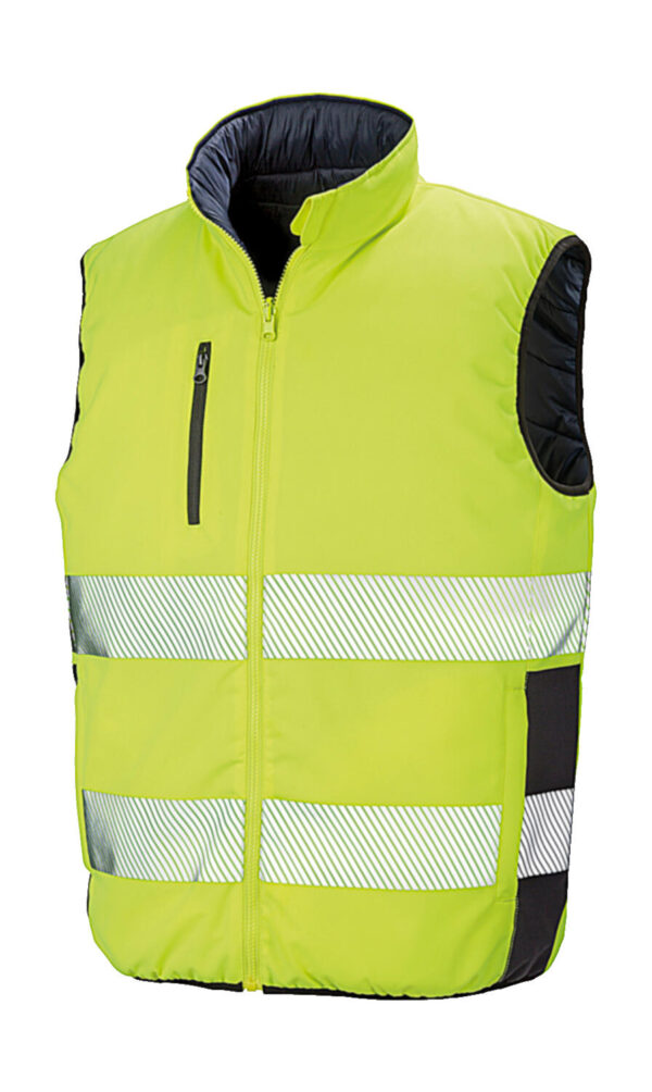 Reversible Soft Padded Safety Gilet - Image 2