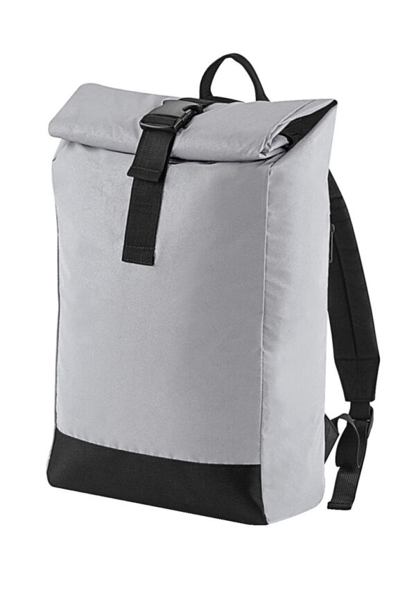 Reflective Roll-Top Backpack - Image 2