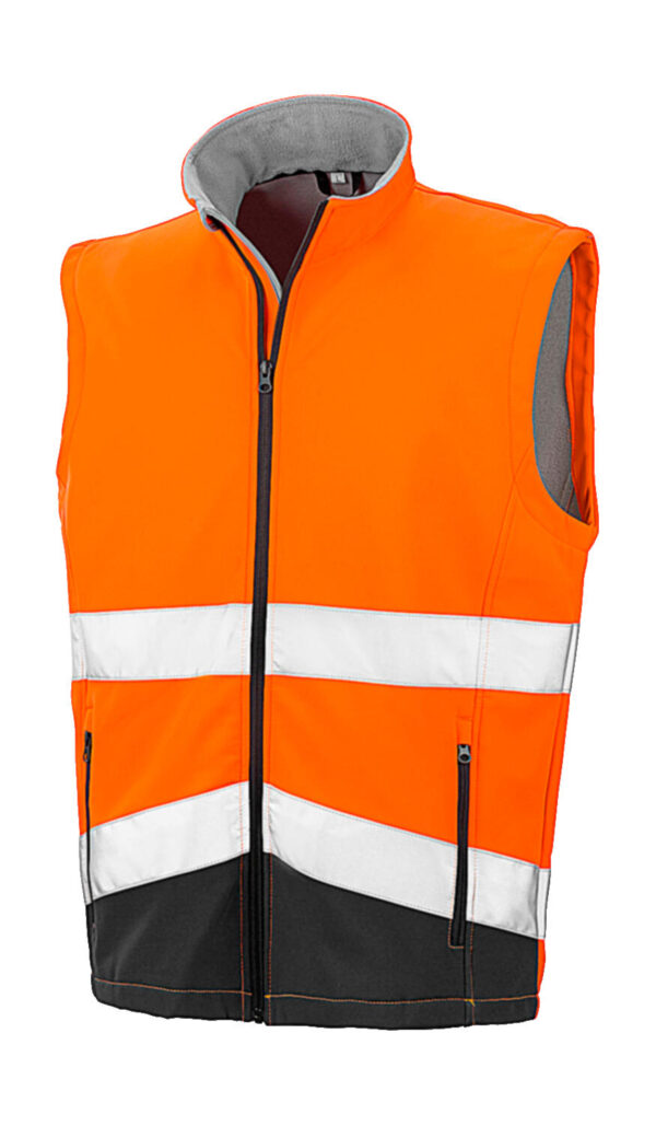 Printable Safety Softshell Gilet