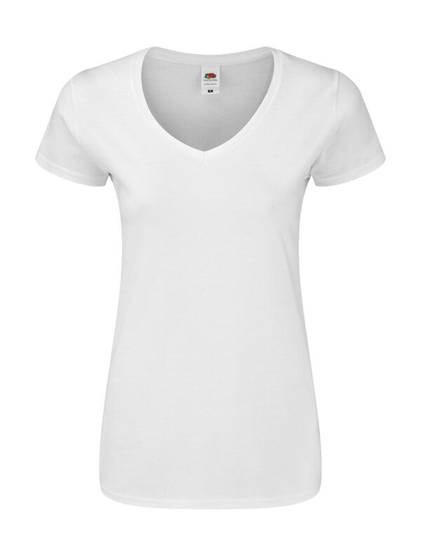 Ladies' Iconic 150 V Neck T