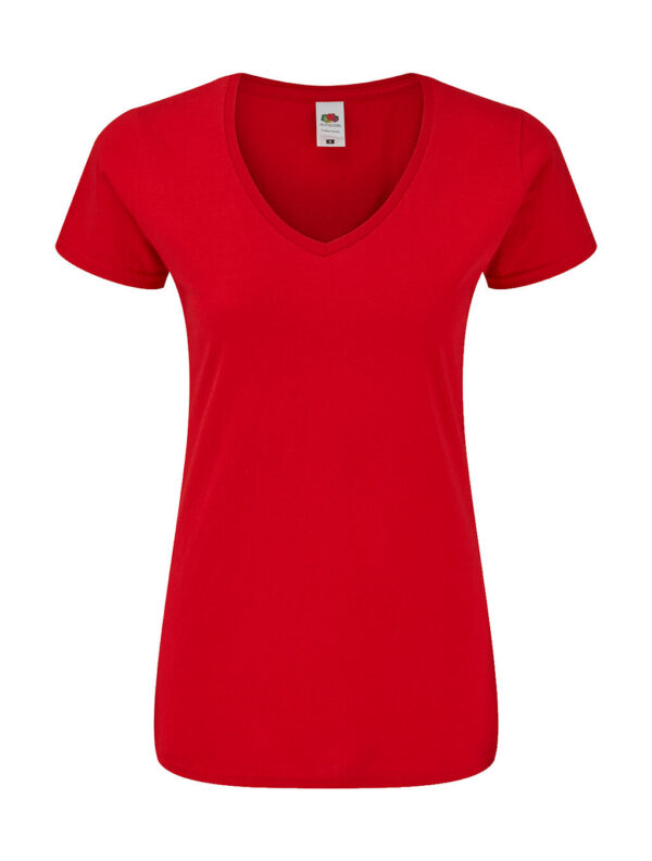 Ladies' Iconic 150 V Neck T - Image 6