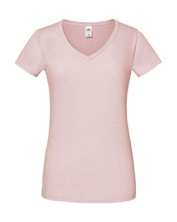 Ladies' Iconic 150 V Neck T - Image 7