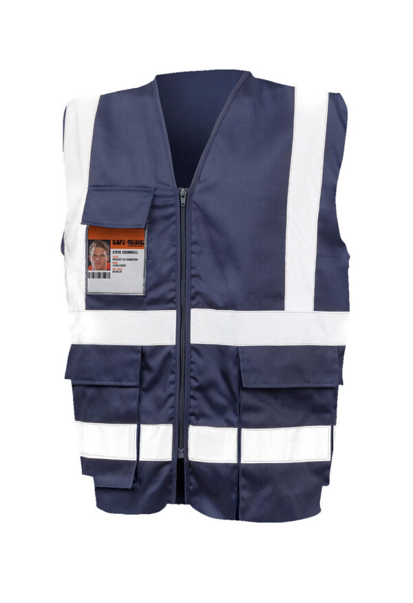 Heavy Duty Polycotton Security Vest - Image 2