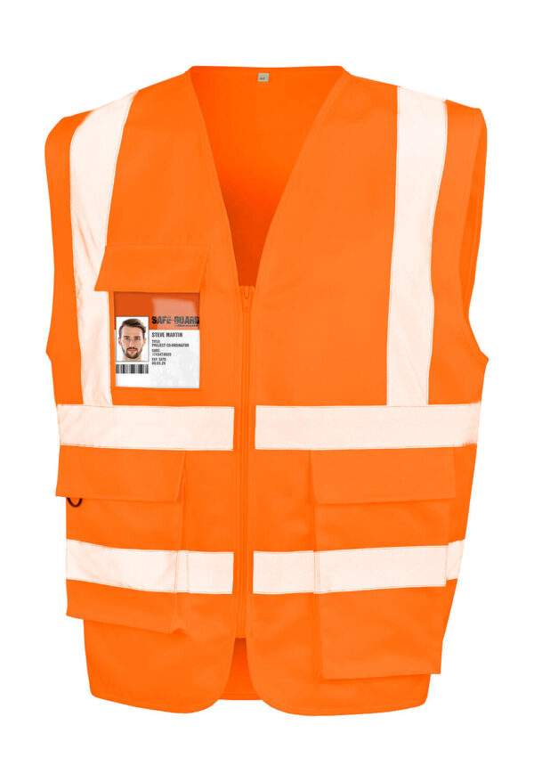 Heavy Duty Polycotton Security Vest - Image 3