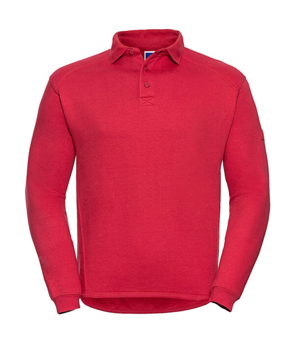 Workwear Sweatshirt with Collar - Image 4