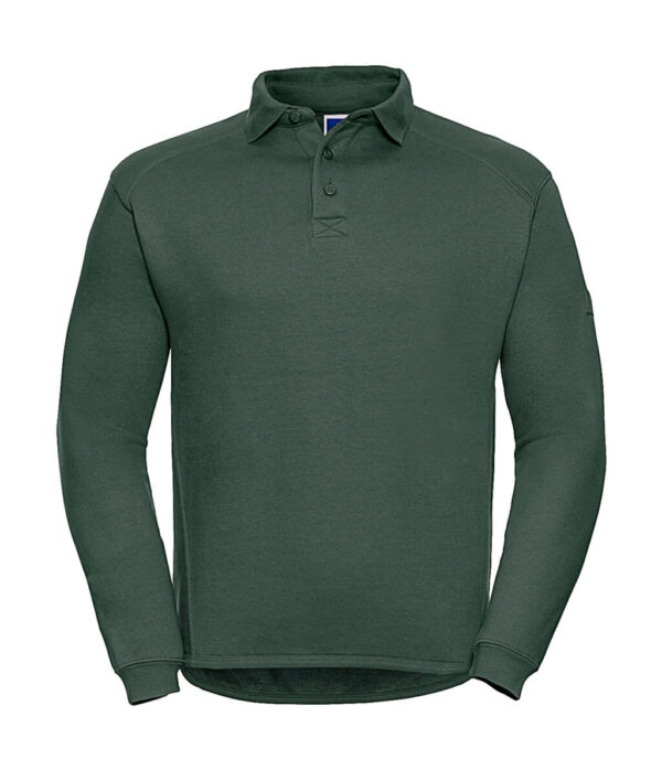 Workwear Sweatshirt with Collar - Image 6