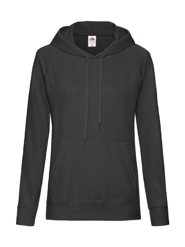 Ladies Lightweight Hooded Sweat - Image 2