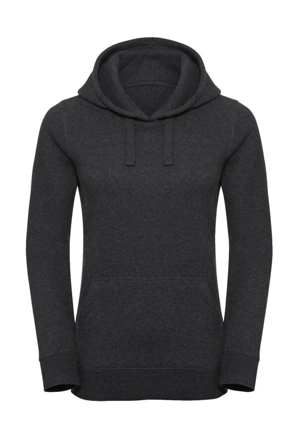 Ladies' Authentic Melange Hooded Sweat - Image 2