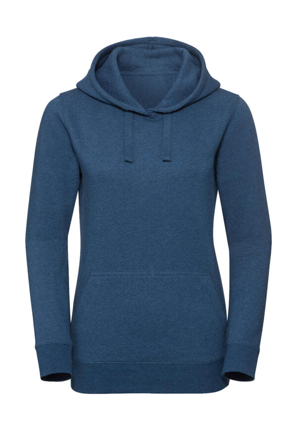 Ladies' Authentic Melange Hooded Sweat - Image 3