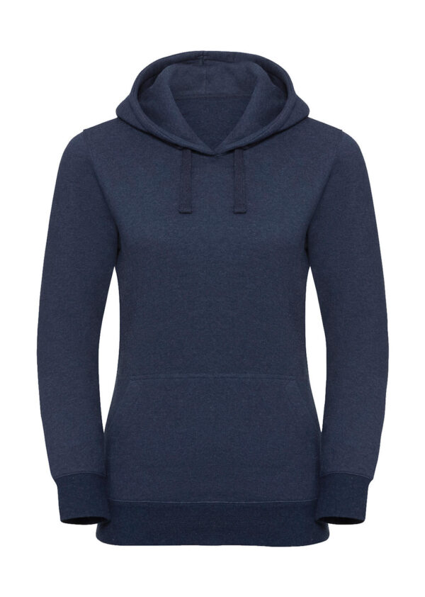 Ladies' Authentic Melange Hooded Sweat - Image 4