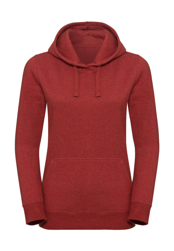 Ladies' Authentic Melange Hooded Sweat - Image 5