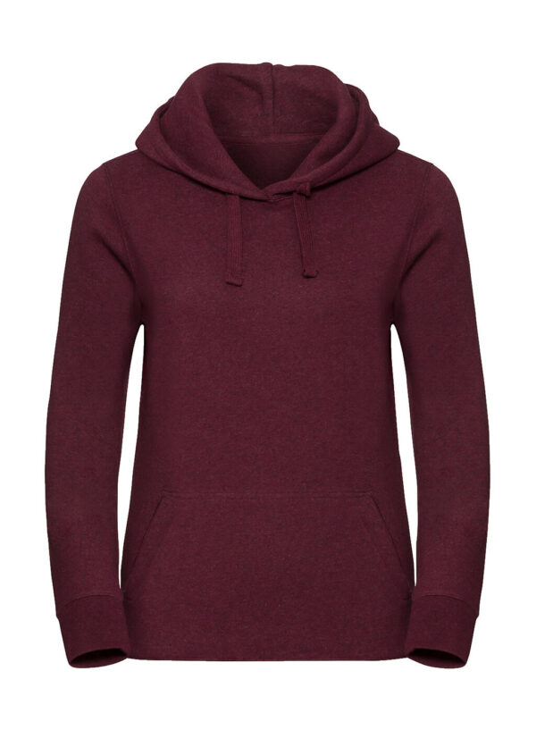 Ladies' Authentic Melange Hooded Sweat - Image 6