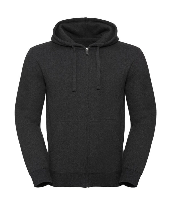 Men's Authentic Melange Zipped Hood Sweat - Image 2