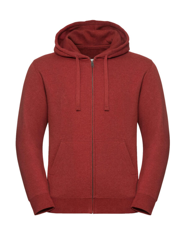 Men's Authentic Melange Zipped Hood Sweat - Image 5