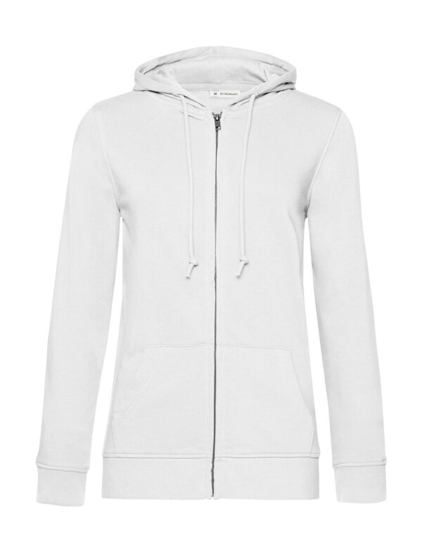 Organic Zipped Hooded /women