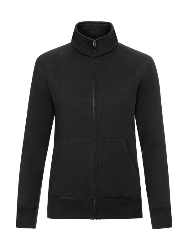 Ladies Premium Sweat Jacket - Image 2