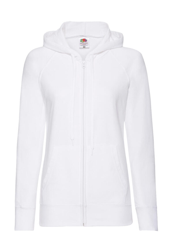 Ladies Lightweight Hooded Sweat Jacket