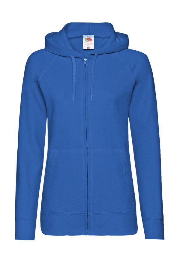 Ladies Lightweight Hooded Sweat Jacket - Image 5