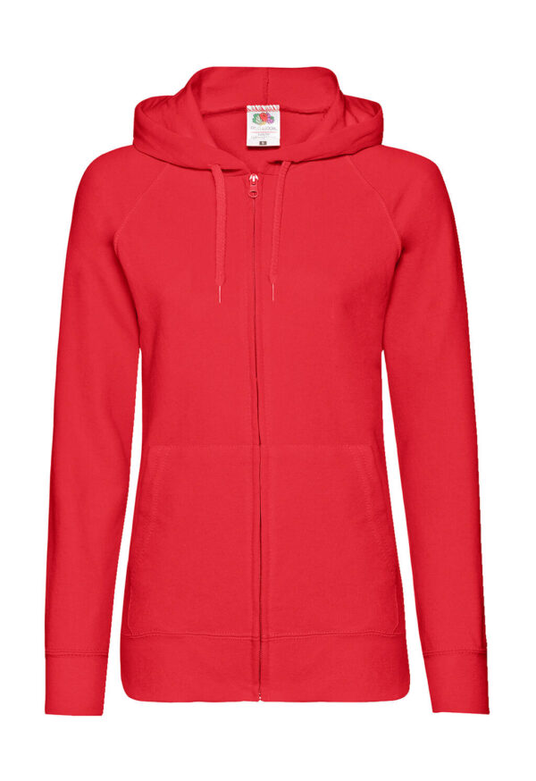 Ladies Lightweight Hooded Sweat Jacket - Image 7