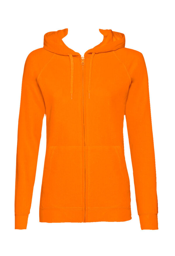 Ladies Lightweight Hooded Sweat Jacket - Image 8