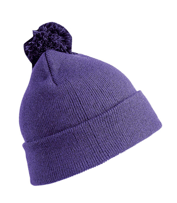 Junior Pom Pom Beanie - Image 5