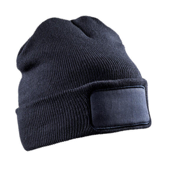 Double Knit Printers Beanie - Image 3