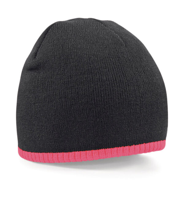 Two-Tone Beanie Knitted Hat - Image 5