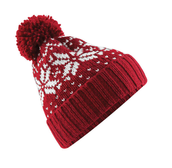 Fair Isle Snowstar® Beanie - Image 4