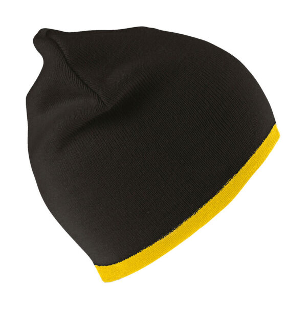 Soft Feel Cuffless Reversible Beanie