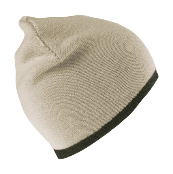 Soft Feel Cuffless Reversible Beanie - Image 9