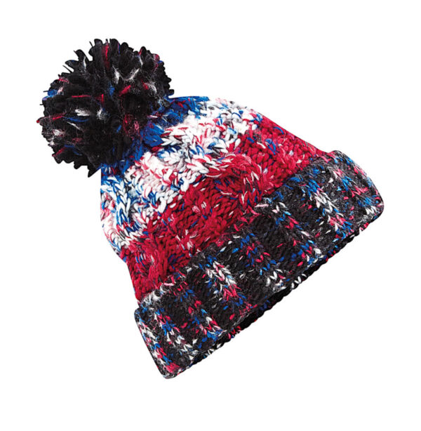 Corkscrew Pom Pom Beanie - Image 2