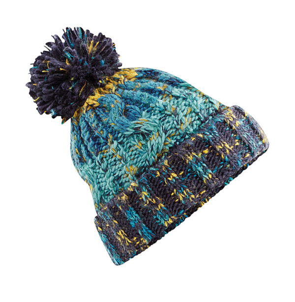 Corkscrew Pom Pom Beanie - Image 3