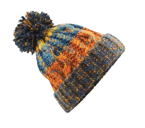 Corkscrew Pom Pom Beanie - Image 8