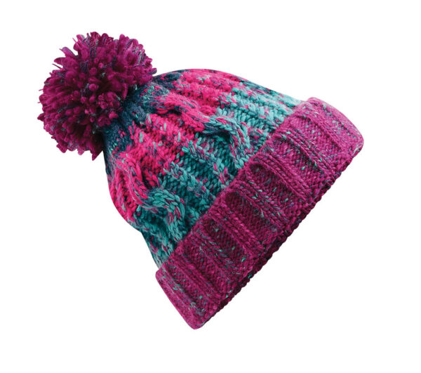 Corkscrew Pom Pom Beanie - Image 12