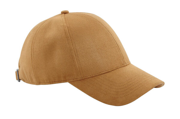 Faux Suede 6 Panel Cap - Image 4