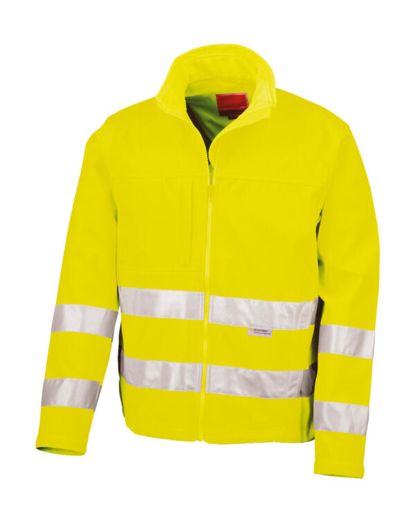 Hi-Vis Softshell Jacket - Image 2