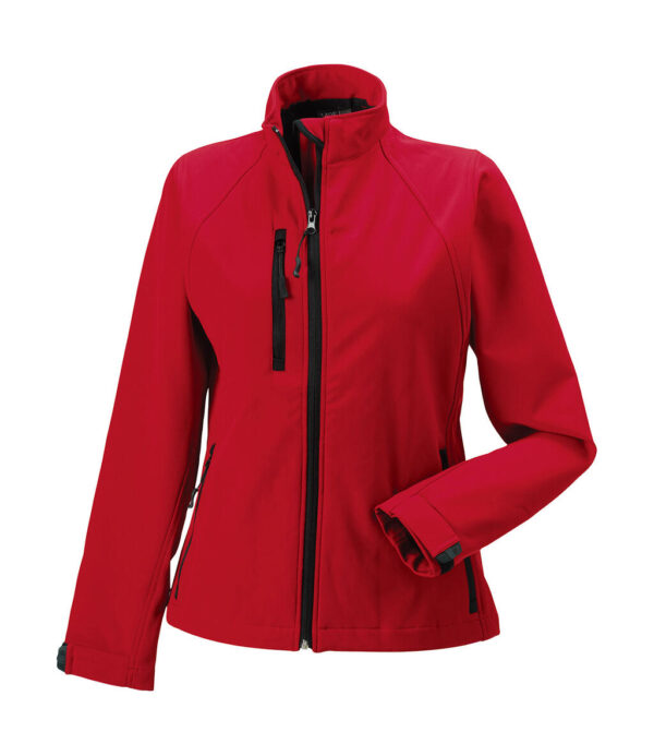 Ladies Soft Shell Jacket - Image 6