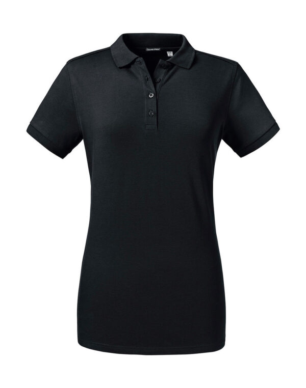 Ladies' Tailored Stretch Polo - Image 2