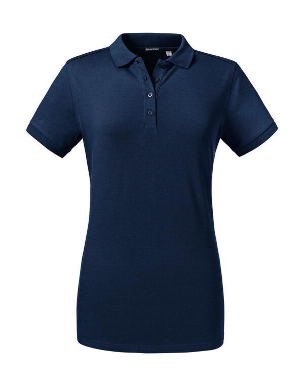 Ladies' Tailored Stretch Polo - Image 4