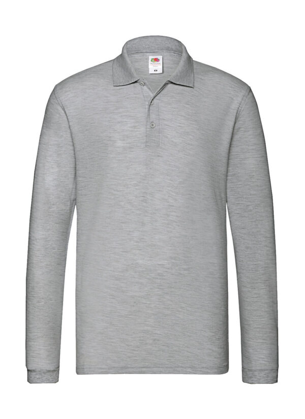 Premium Long Sleeve Polo - Image 3