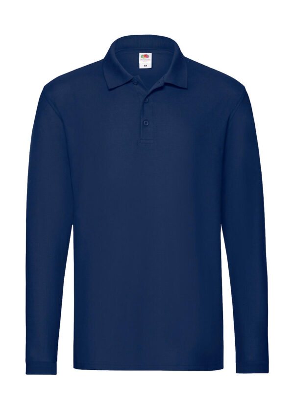 Premium Long Sleeve Polo - Image 4