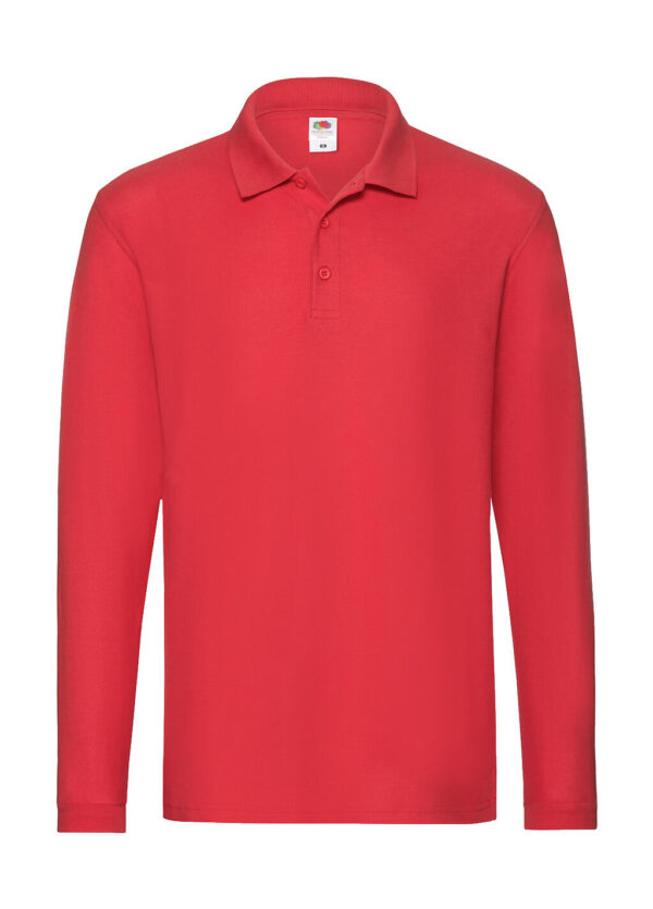 Premium Long Sleeve Polo - Image 7