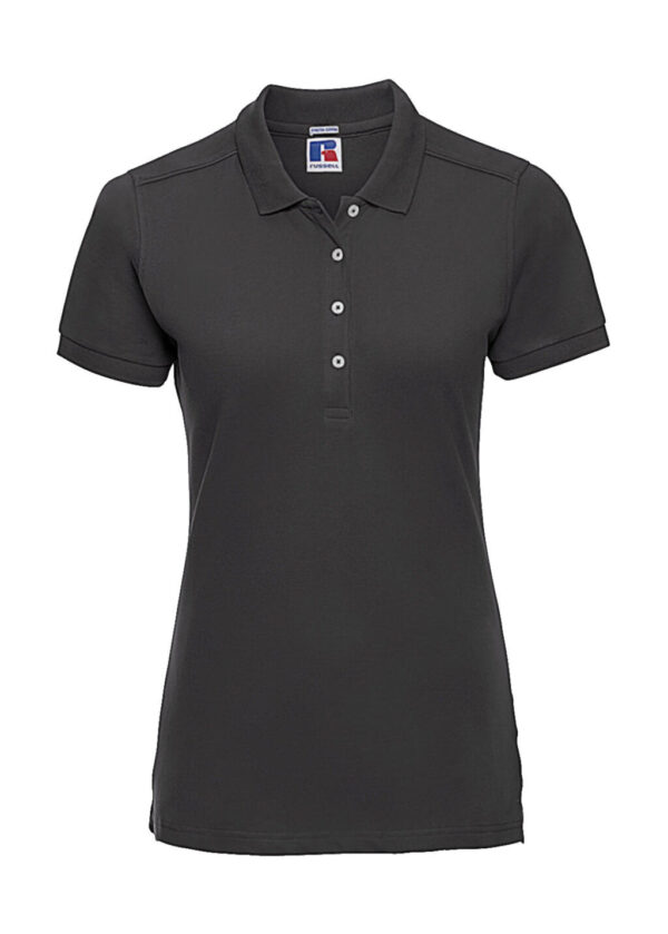 Ladies' Fitted Stretch Polo - Image 2