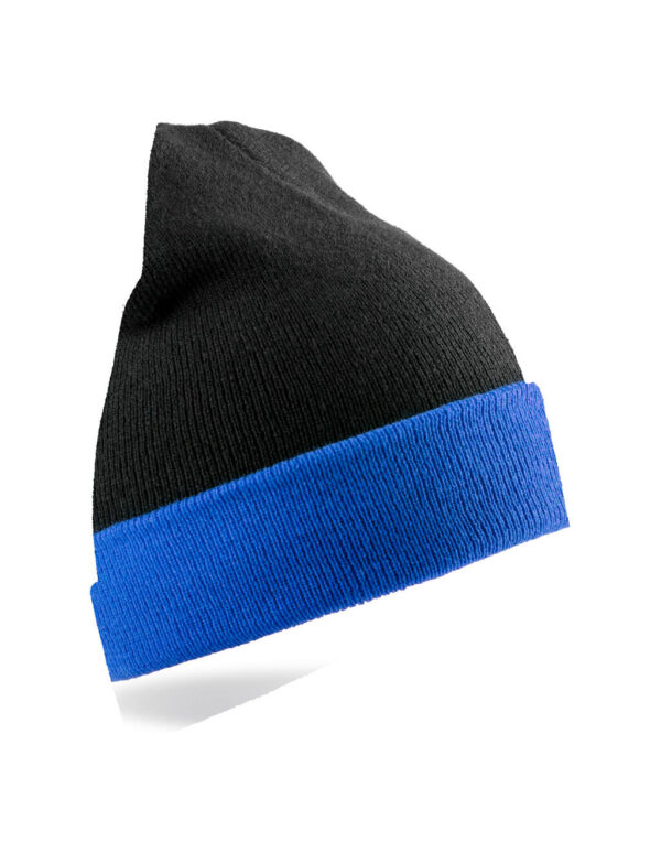 Recycled Black Compass Beanie - Image 5