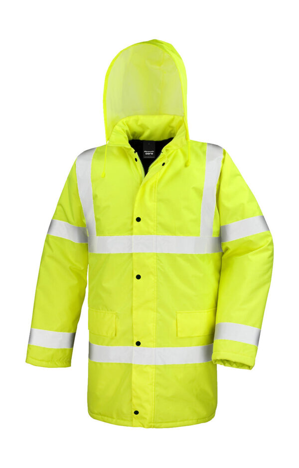 Core Hi-Vis Motorway Coat - Image 2