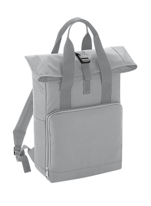 Recycled Twin Handle Roll-Top Backpack - Image 3