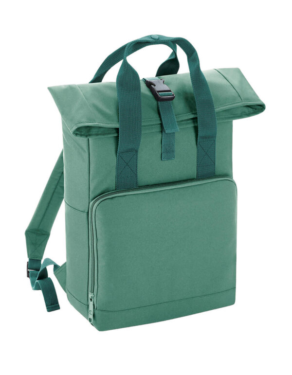 Recycled Twin Handle Roll-Top Backpack - Image 8