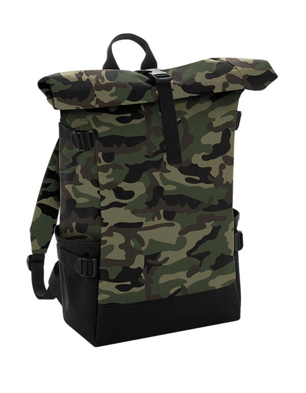 Block Roll-Top Backpack - Image 4