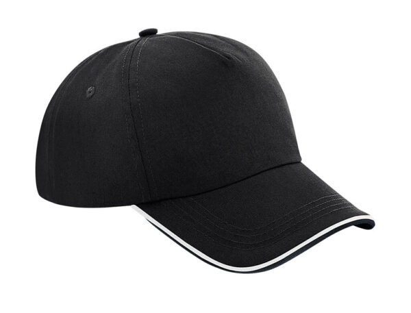 Authentic 5 Panel Cap - Piped Peak - Image 2