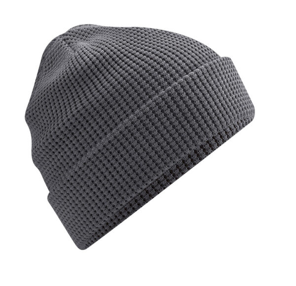 Organic Cotton Waffle Beanie - Image 2